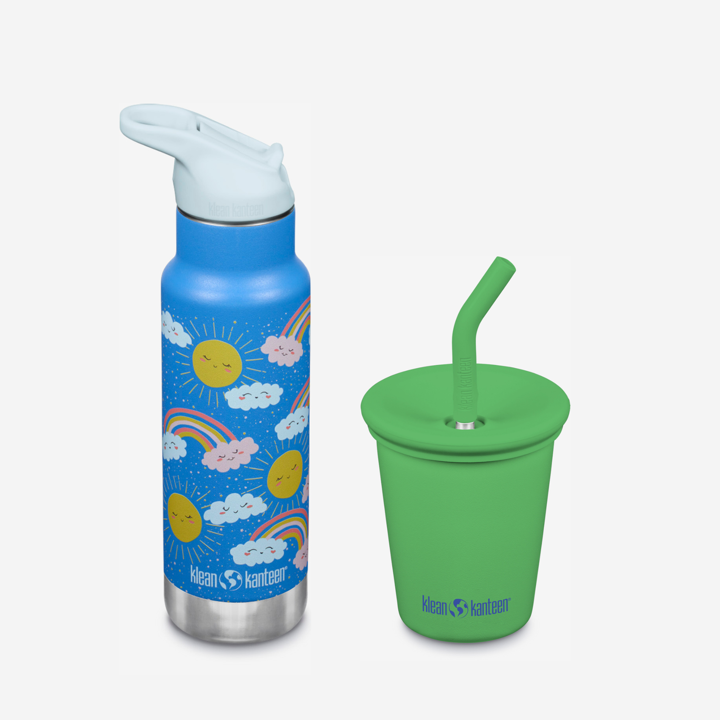 kid-s-sippy-cup-and-water-bottle-set-z4 KK-Kids-SippyCupandWaterBottleSet-VibrantGreen-Rainbows.png